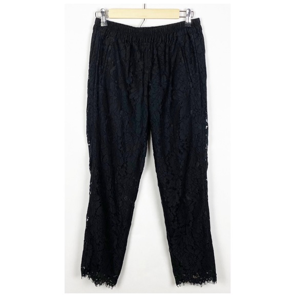J Crew Peyton Black Lace Pants - Picture 5 of 10